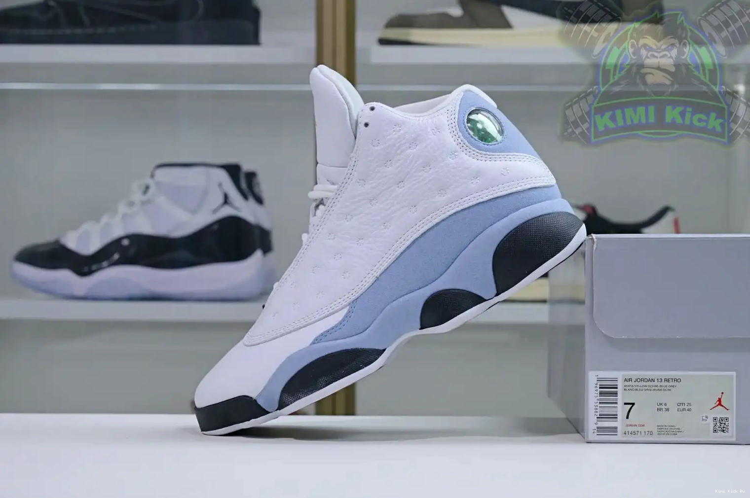 Jordan 13“Blue Grey” Air Kimikick 0417